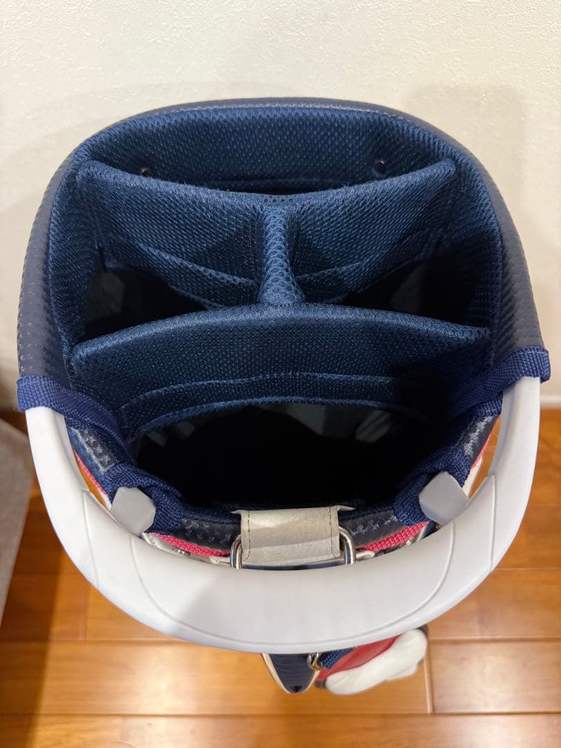 new balance キャディバッグ ホワイト/ネイビー/レッド