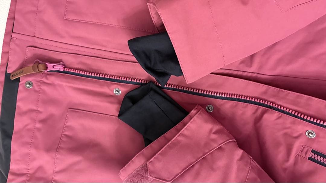 ICEPEAKアウトドアウェア 紫×黄 フード付き