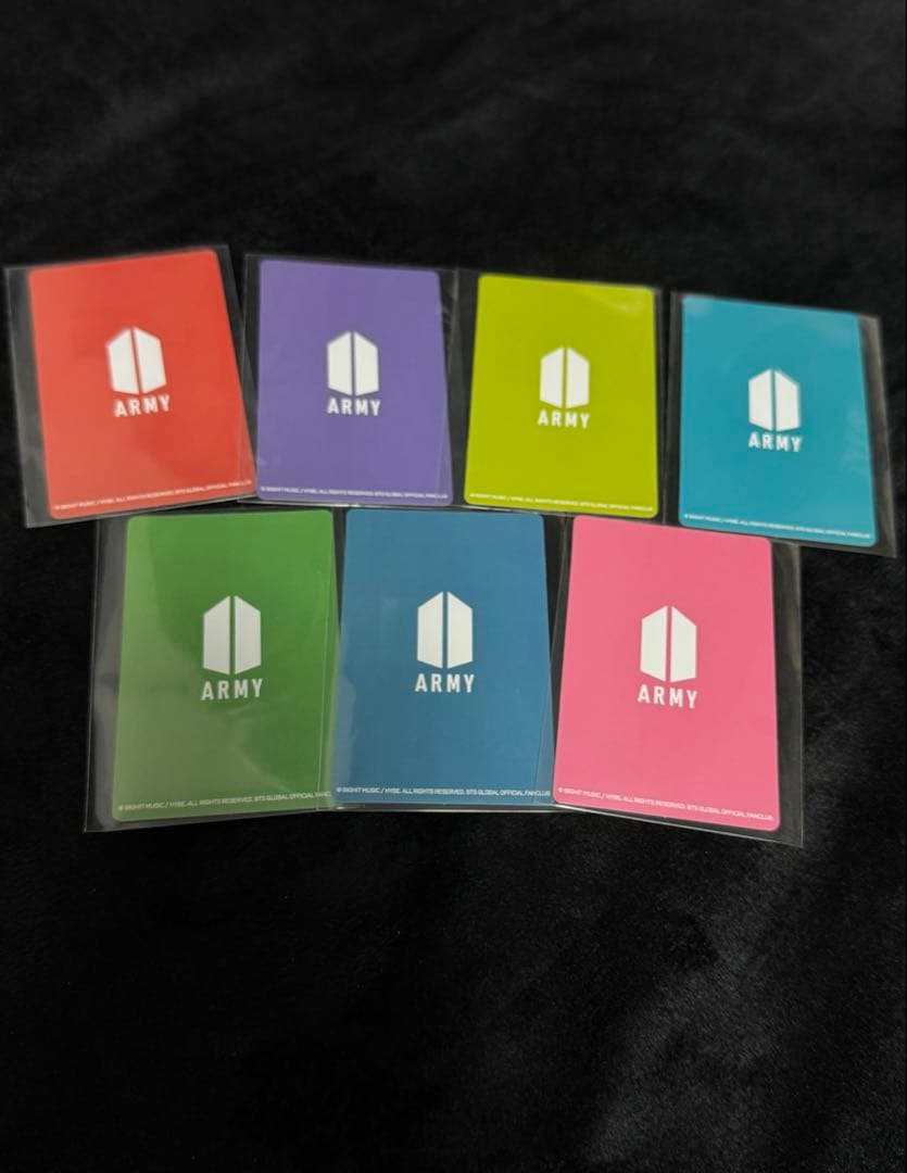 BTS 当選品 トレカ/7枚セット