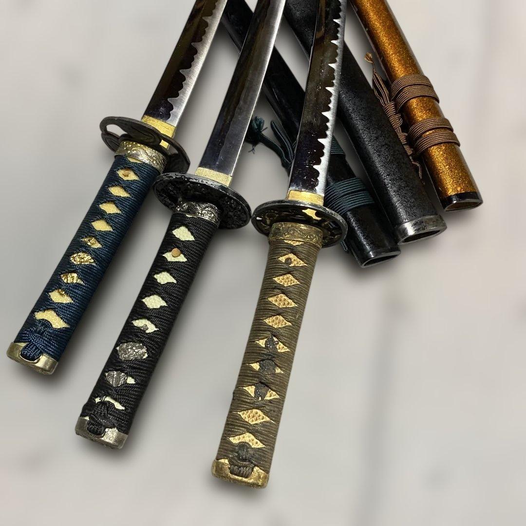 激安脇差模造刀3本セット