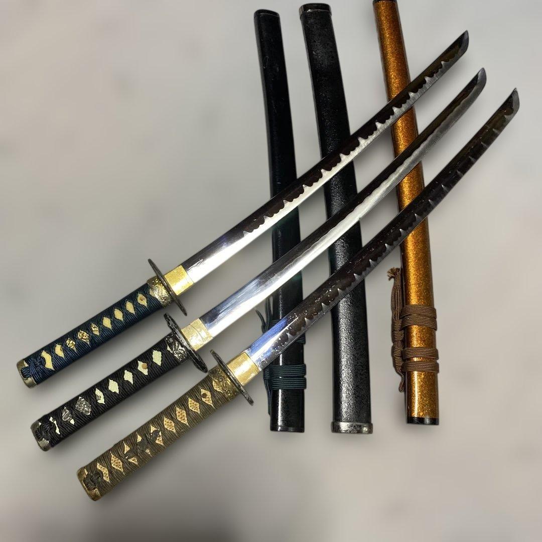 激安脇差模造刀3本セット