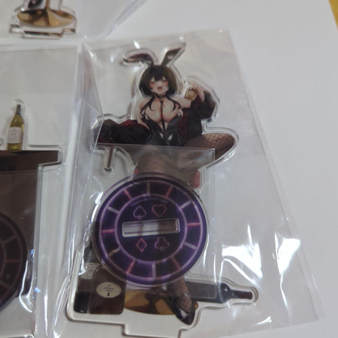 だにまる　DNMRアクリルスタンド　バニー　01〜05　5種セット