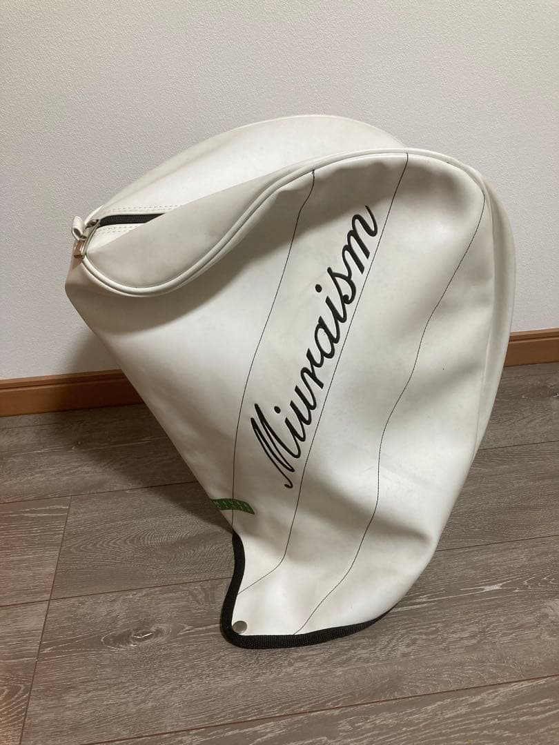 Miura キャディバッグ ホワイト/ブラック