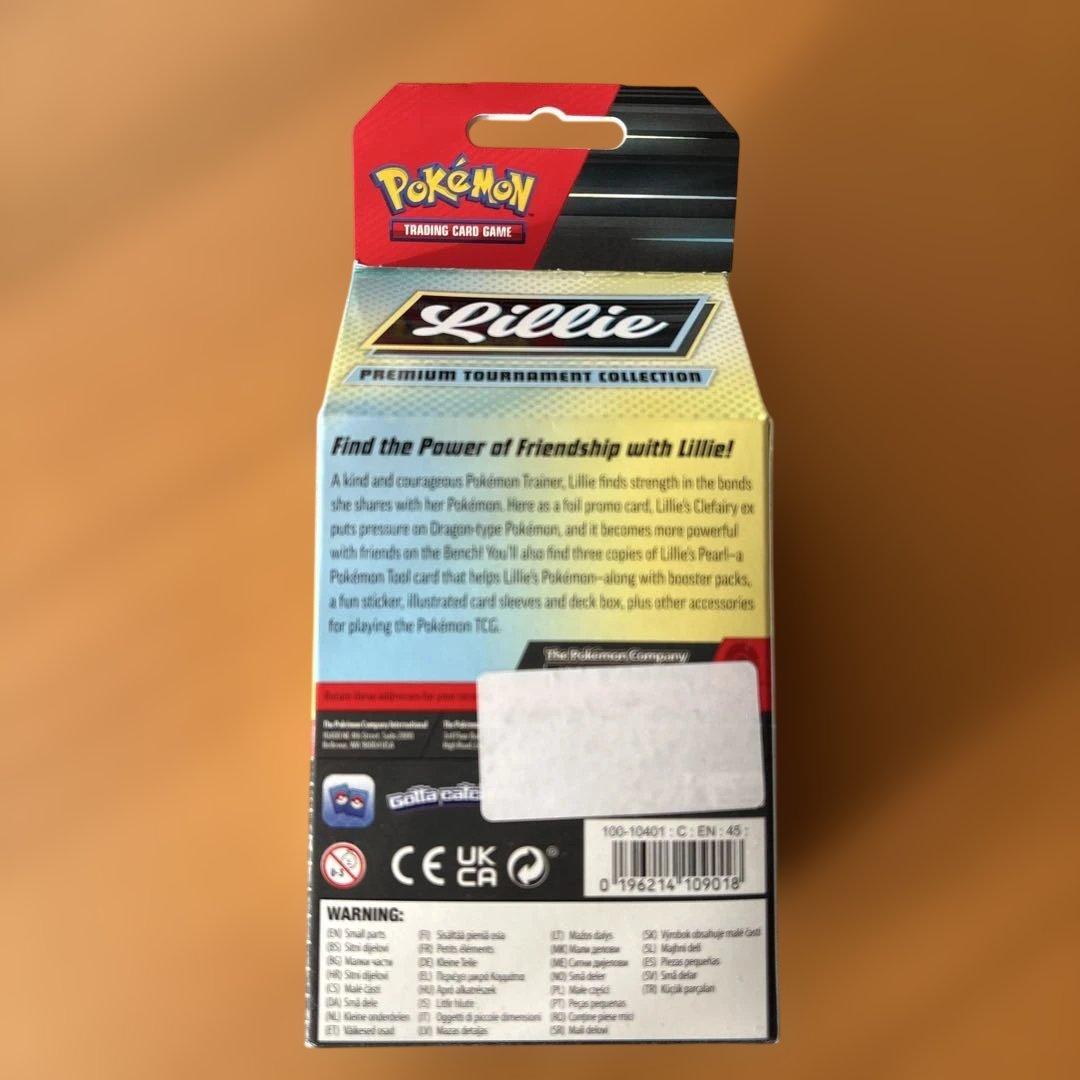 n*w様 【新品未開封】英語版 ポケカ リーリエ＆ピッピプレミアムトーナメントコ