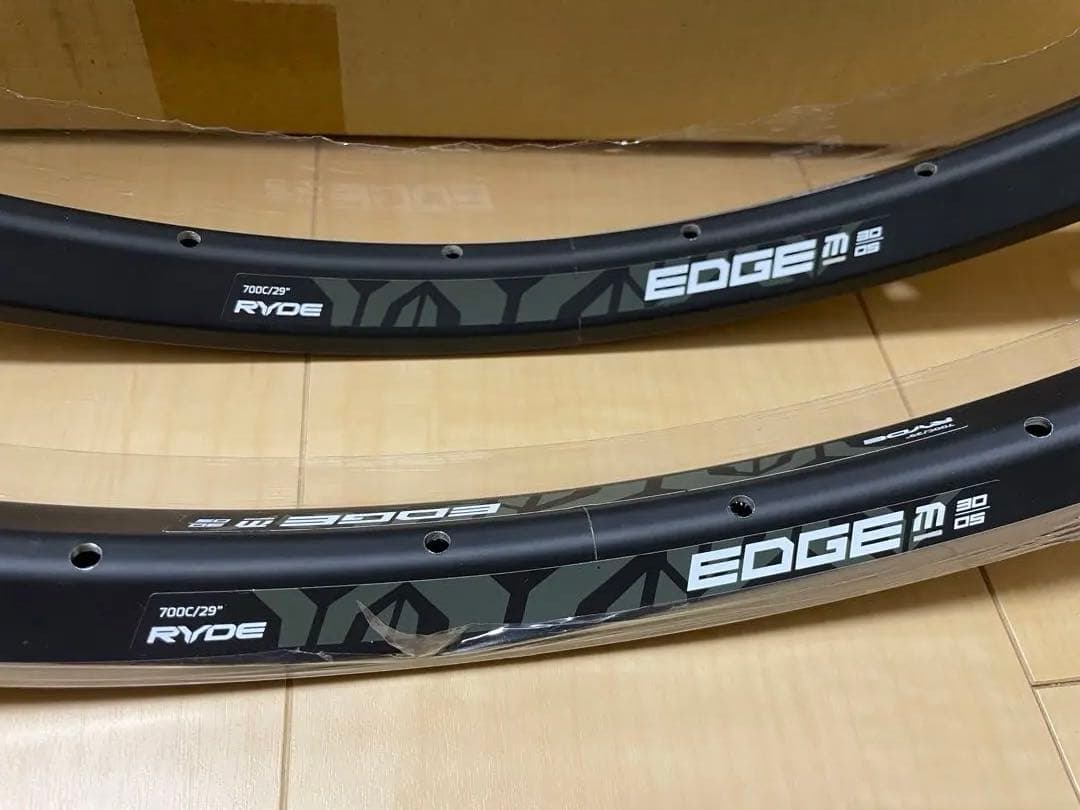 最終セール RYDE EDGE M30OS 29インチ32H リム 2本組