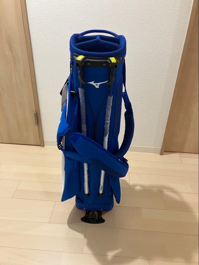 Mizuno BR-D3 ゴルフキャディバッグ 9.0型 ホワイト×ブルー