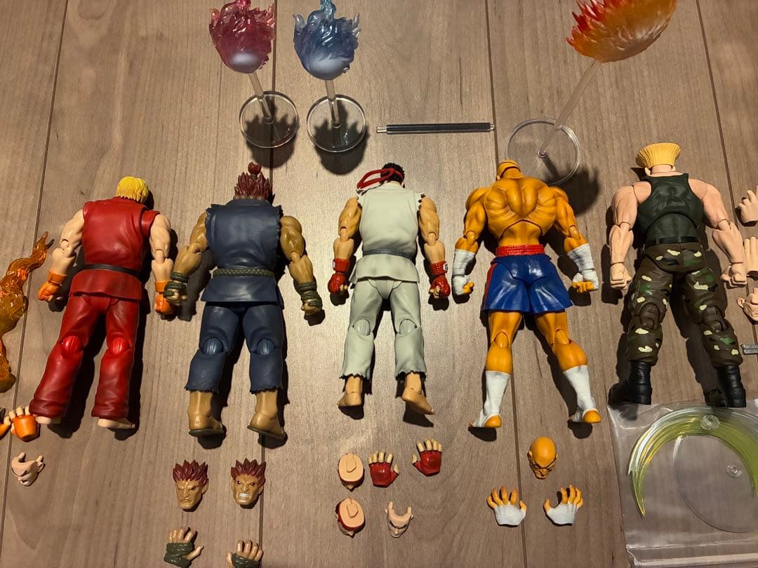 S.H.Figuarts ストリートファイターシリーズ　5体セット