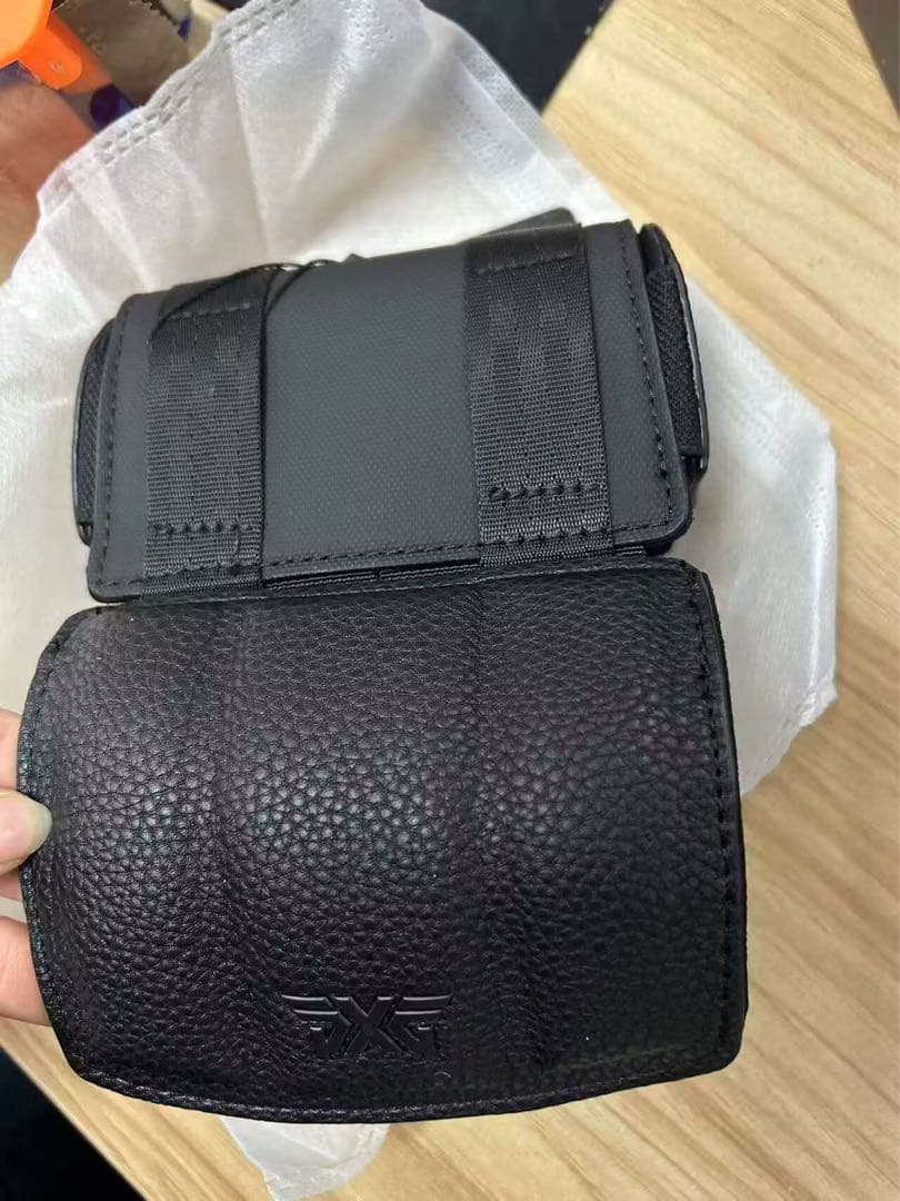 PXG ゴルフポーチ ウエストバッグポーチ ブラック人気