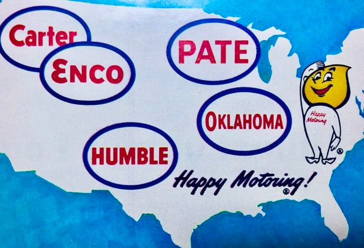 エッソ＊エナメル七宝製＊ ESSO モーター系ロッカーズzippo