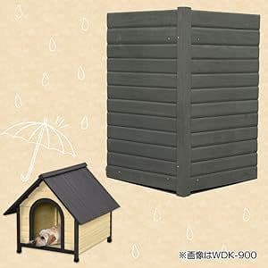 【新品　未使用】アイリスオーヤマ ウッディ犬舎 WDK-750　ブラウン