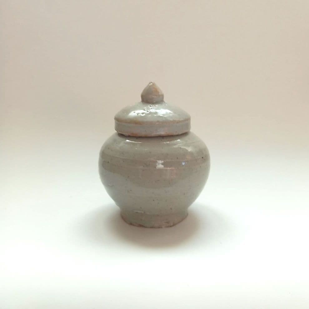 李朝　明器　小壺　古玩　骨董　古道具　アンティーク