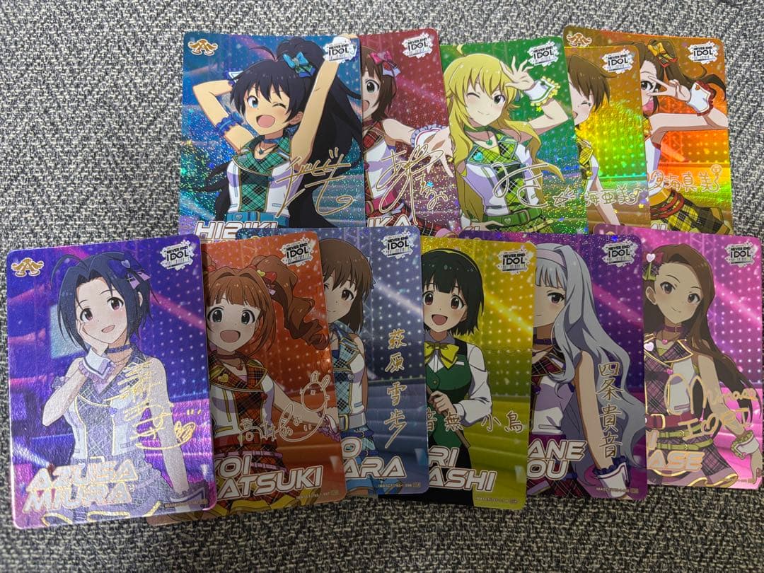 アイドルマスター　カードフォリオ　SSR サイン　11枚セット