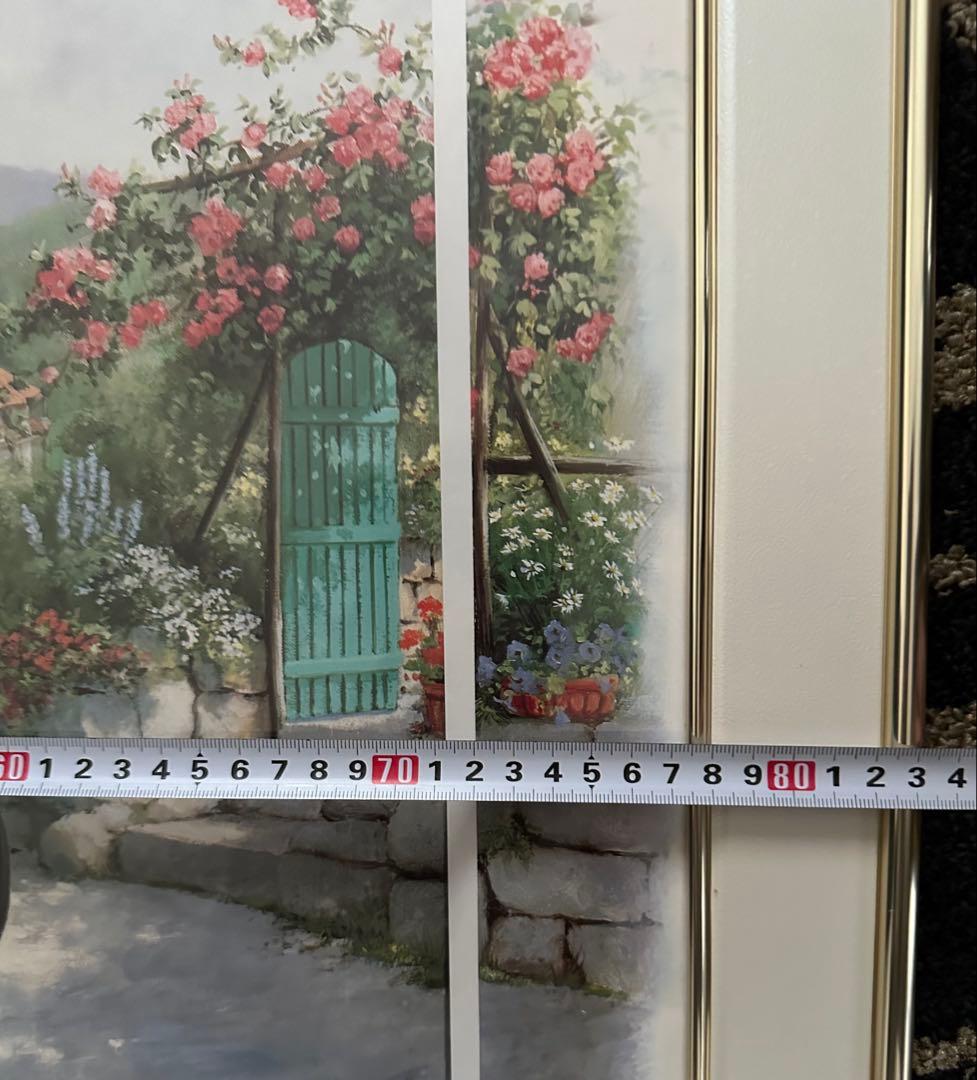 ピーター・モッツ 絵 69×82 絵画 アンティーク 芸術品 芸術 油絵 油彩