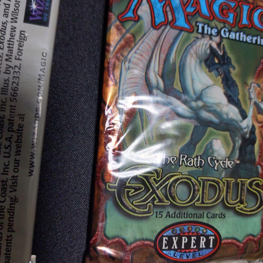 ●【訳アリ】エクソダス　ブースター　英語　３パックセット　（未開封新品）