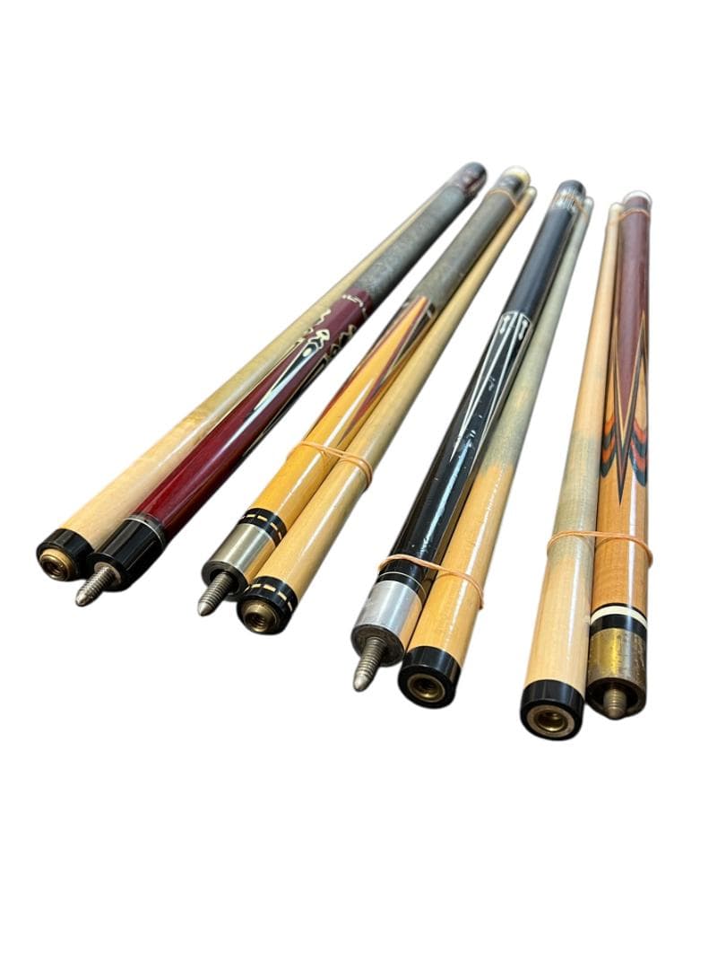 ビリヤードキュー 4本セット