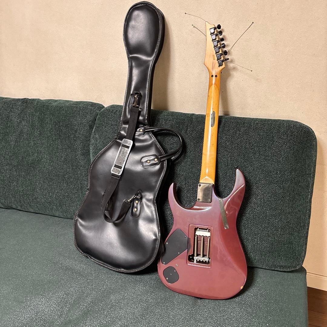 アイバニーズ　エレキギター　パープル