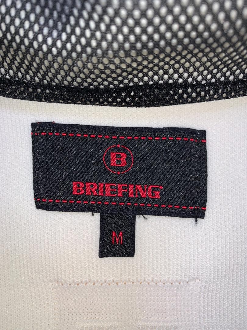 BRIEFING (ブリーフィング)　 ニットパーカー　Mサイズ　ホワイト