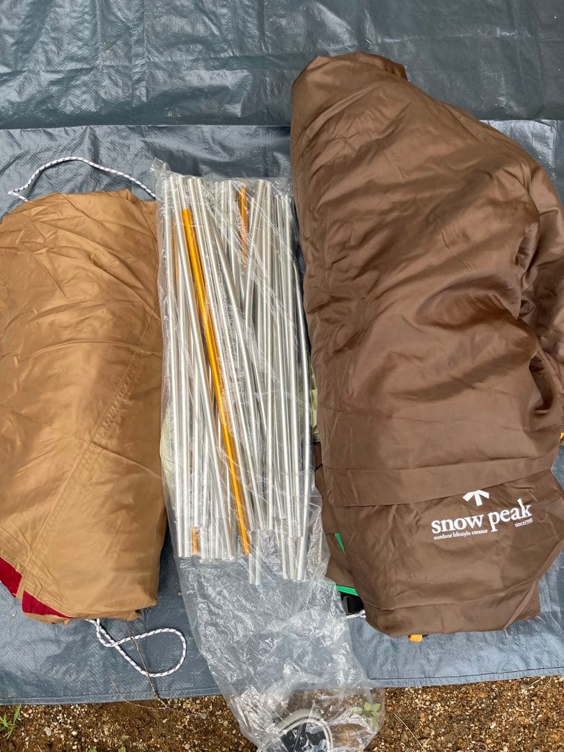  peak テント本体とポールセット