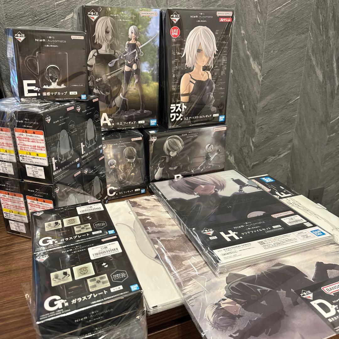 一番くじ NieR ニーア オートマタ 人類に栄光あれ フルコンプリート コンプ