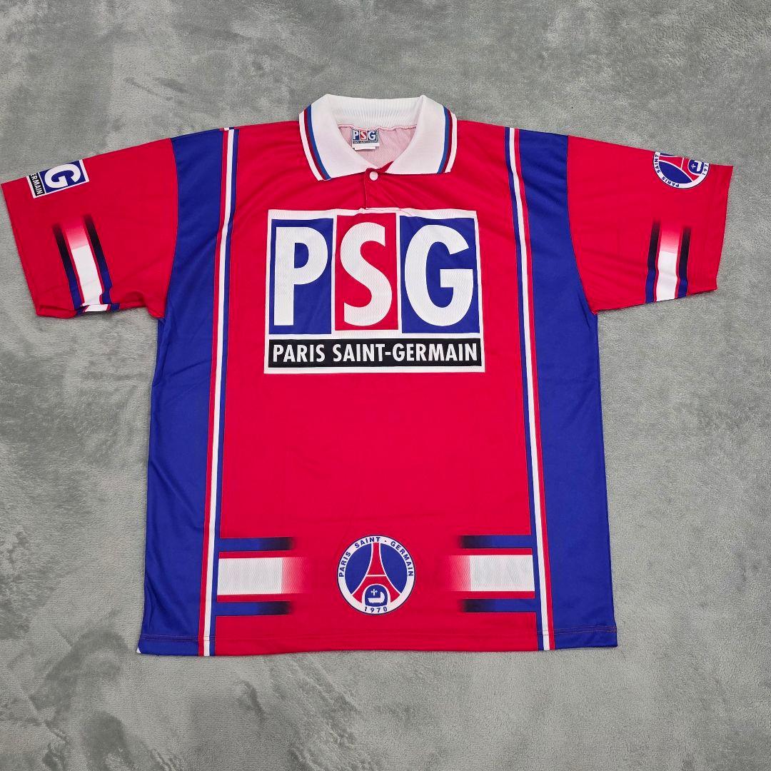 パリサンジェルマン　ユニフォーム　L-XL　レッド　ビンテージ　PSG　フランス