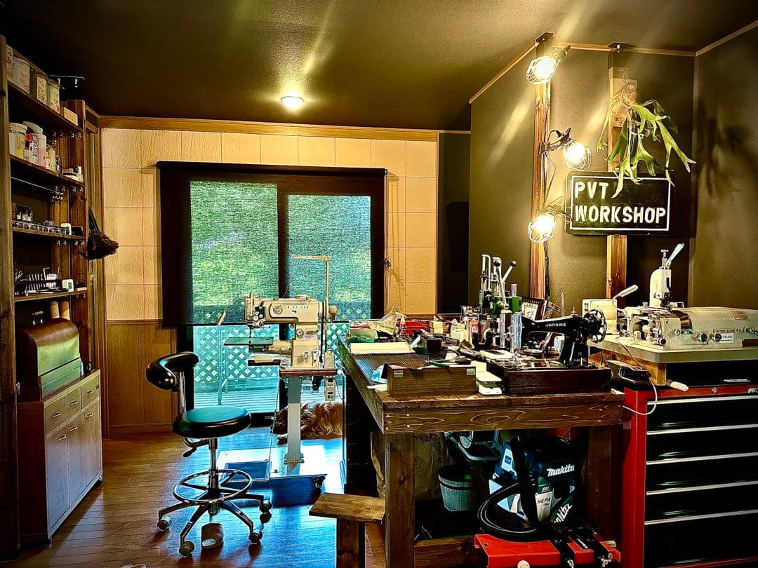 2月SALE品！Pvt.Workshop極CL　本革　デッキケース&ハーフプレマ