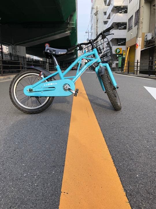 お値下げ等対応　a.n.design works 　キッズ　自転車　16インチ