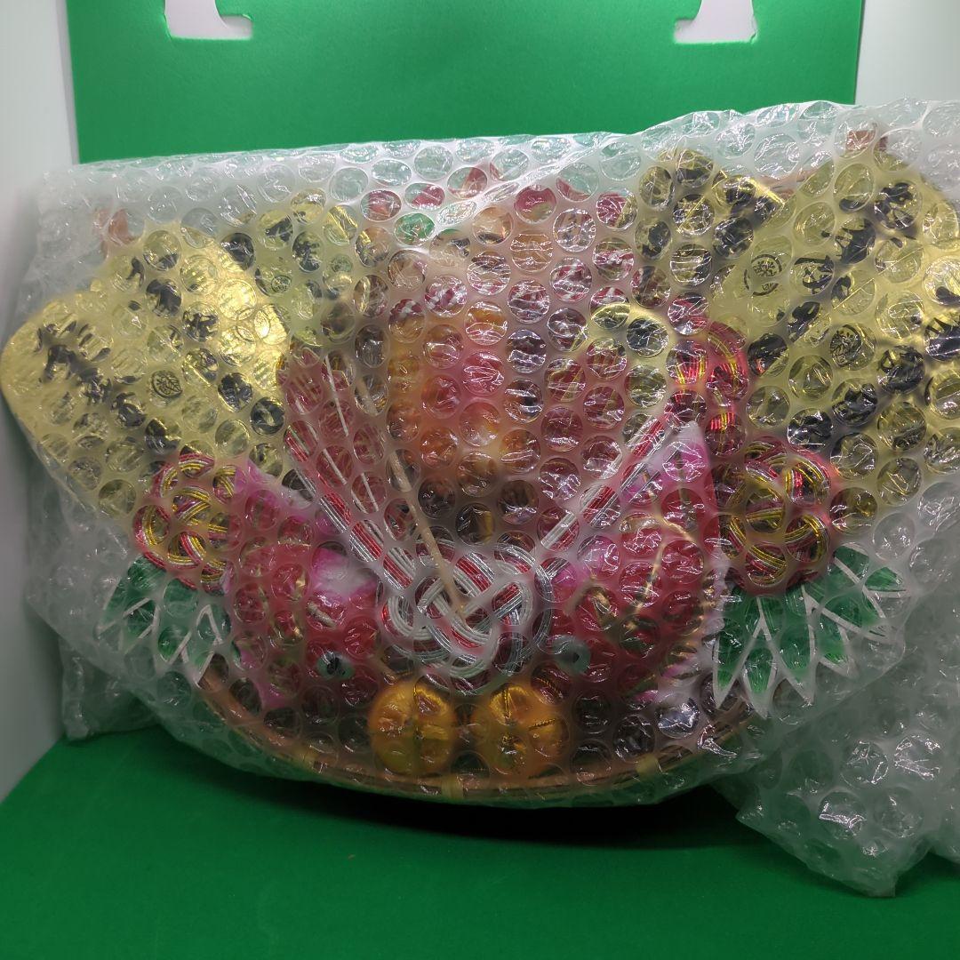 えびねこ屋　正月飾り　米ざる