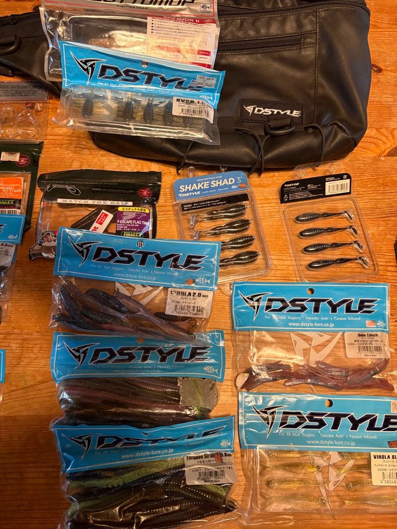 DSTYLE その他ソフトルアーセット　バッグ付