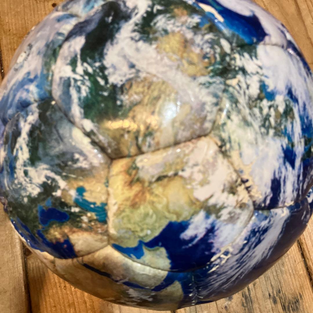 サッカーボール地球儀