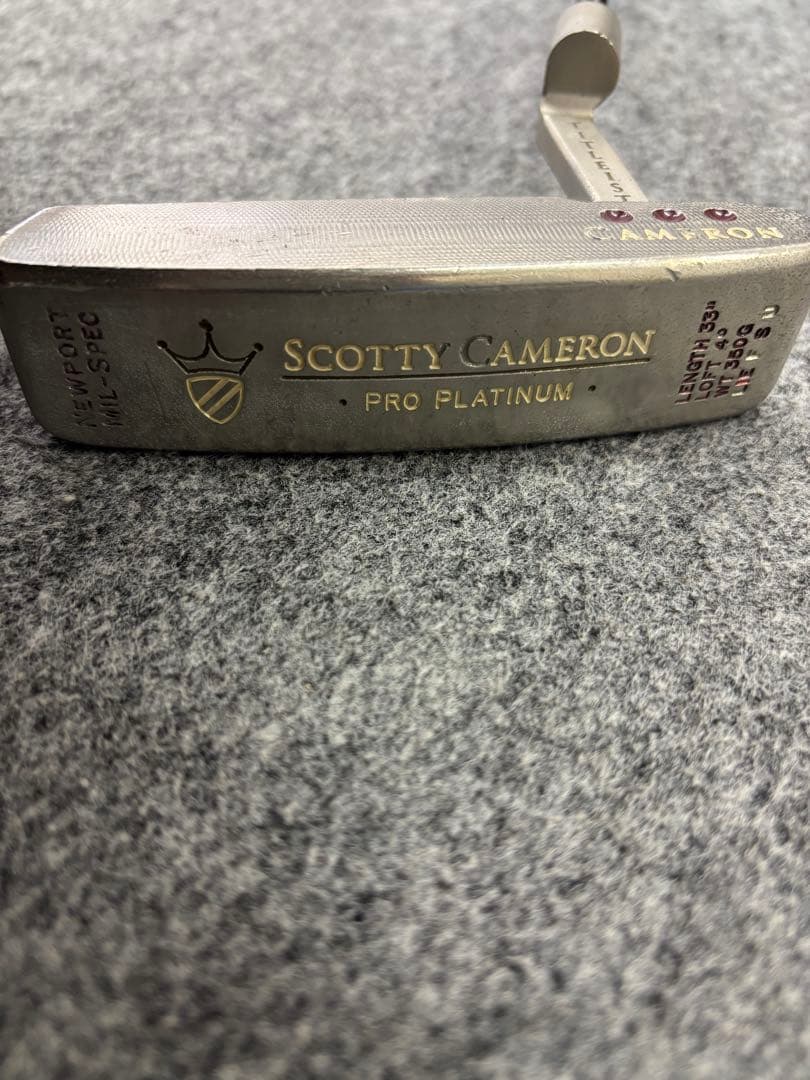 タイトリスト スコッティキャメロン ニューポート ミルスペック　パター