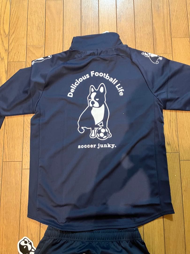 サッカージャンキー　上下セット　ジャージ　L
