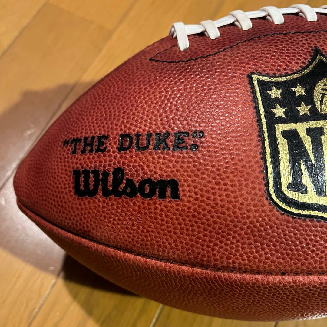 ☆Wilson☆\"THE DUKE\" NFL公式球 アメリカンフットボール