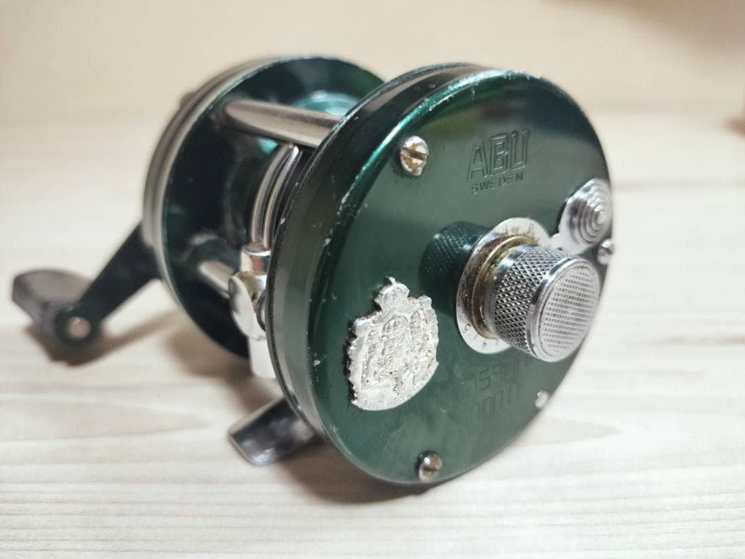 アブガルシア　アンバサダー5000D　ビンテージ　リール abu garcia