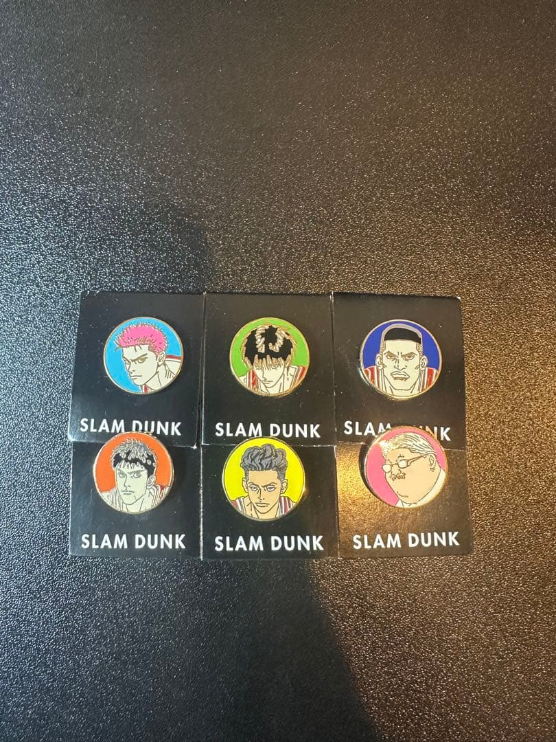 スラムダンク ピンズ 6個セット