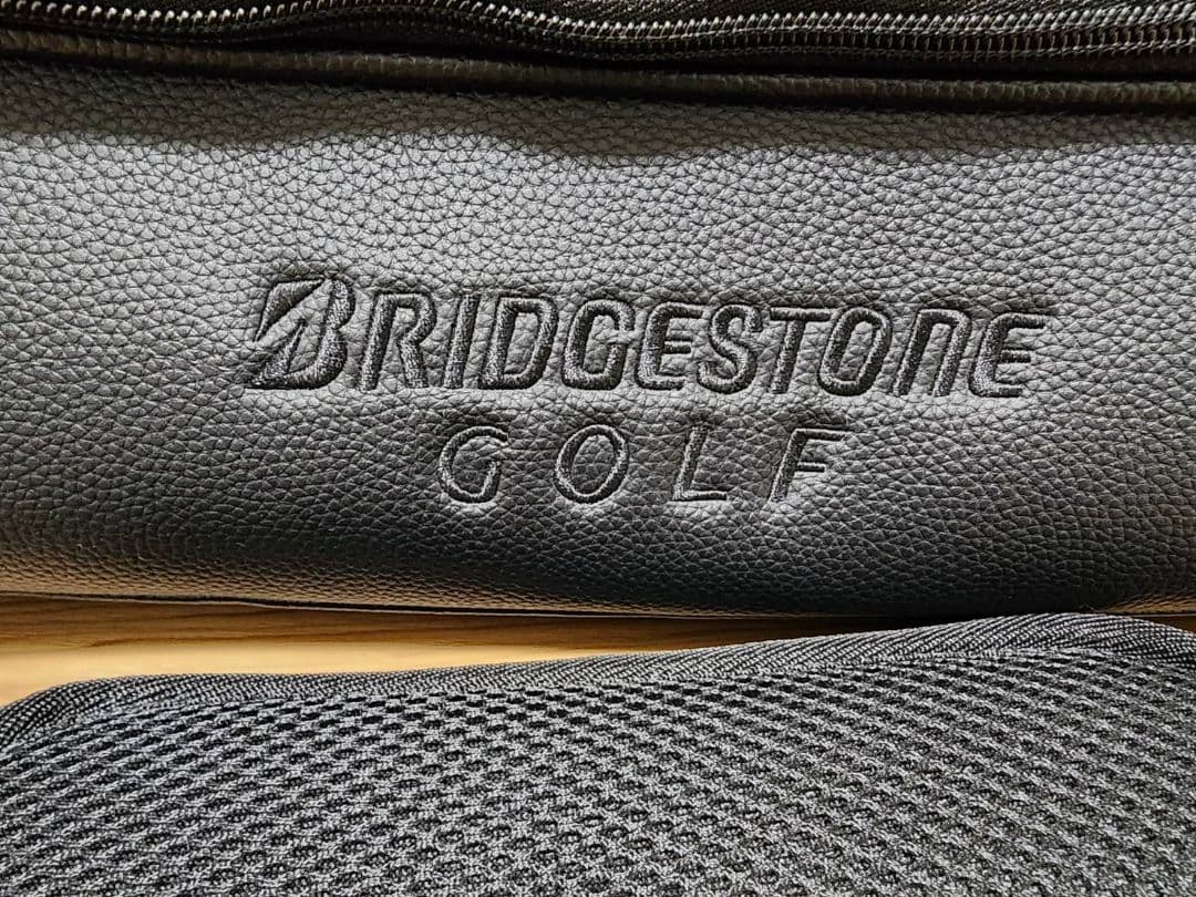 BRIDGESTONE GOLF ブラックボストンバッグ