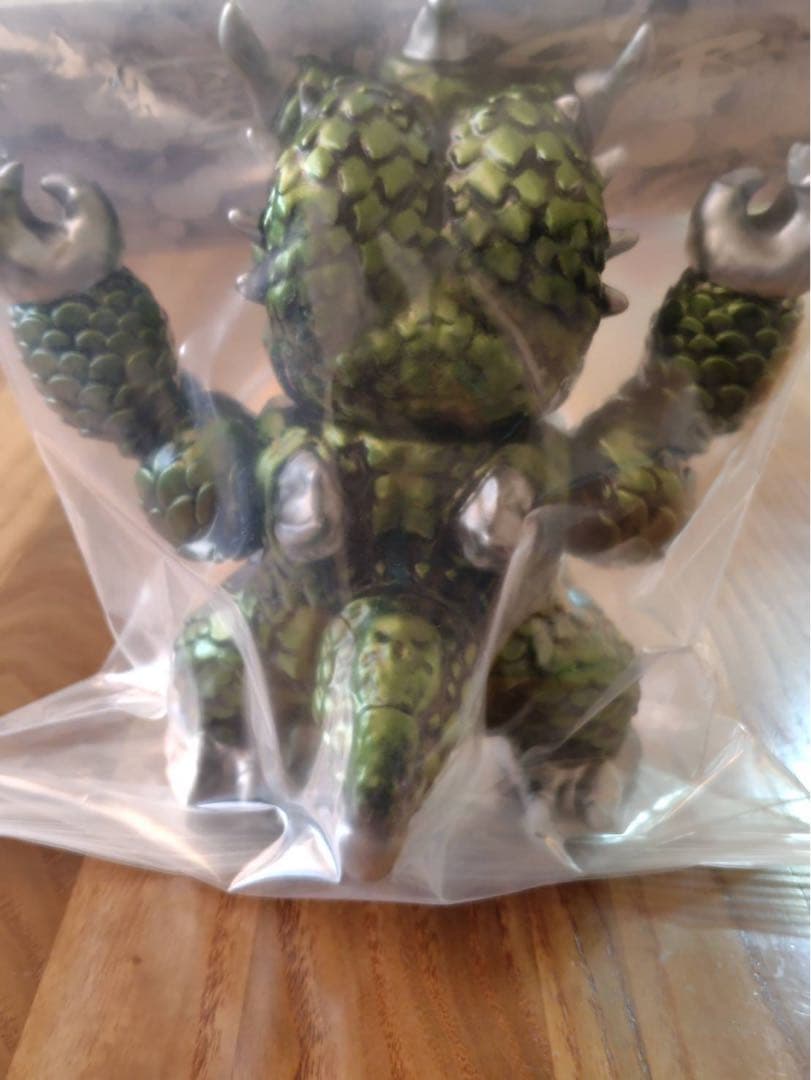 TOY SOLDIER 珍龍 緑 後藤彩色所 ソフビ インディーズ