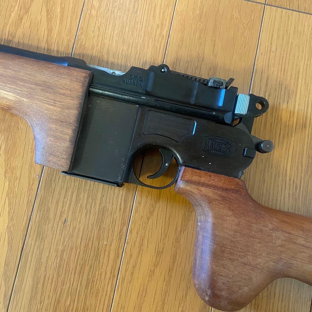 【絶版品】金属モデルガン　ハドソン　モーゼル カービン　14.5インチ　装飾用