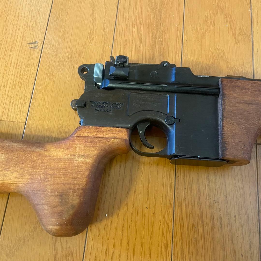 【絶版品】金属モデルガン　ハドソン　モーゼル カービン　14.5インチ　装飾用