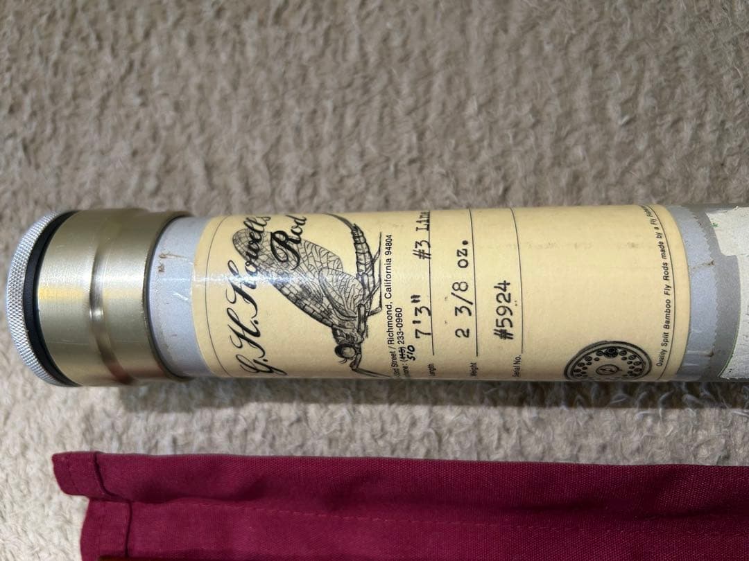 【ひろさん専用】Gary Howells バンブーフライロッド