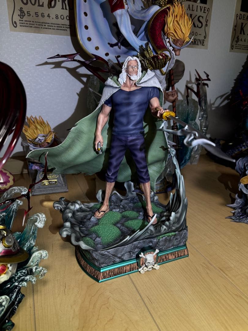 冥王レイリー ガレージキット スタチュー ワンピース フィギュア