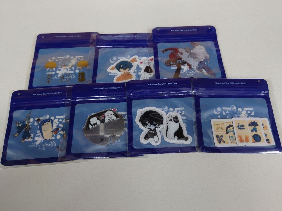 Eve アイコンぬいぐるみ　Under Blue　くじ