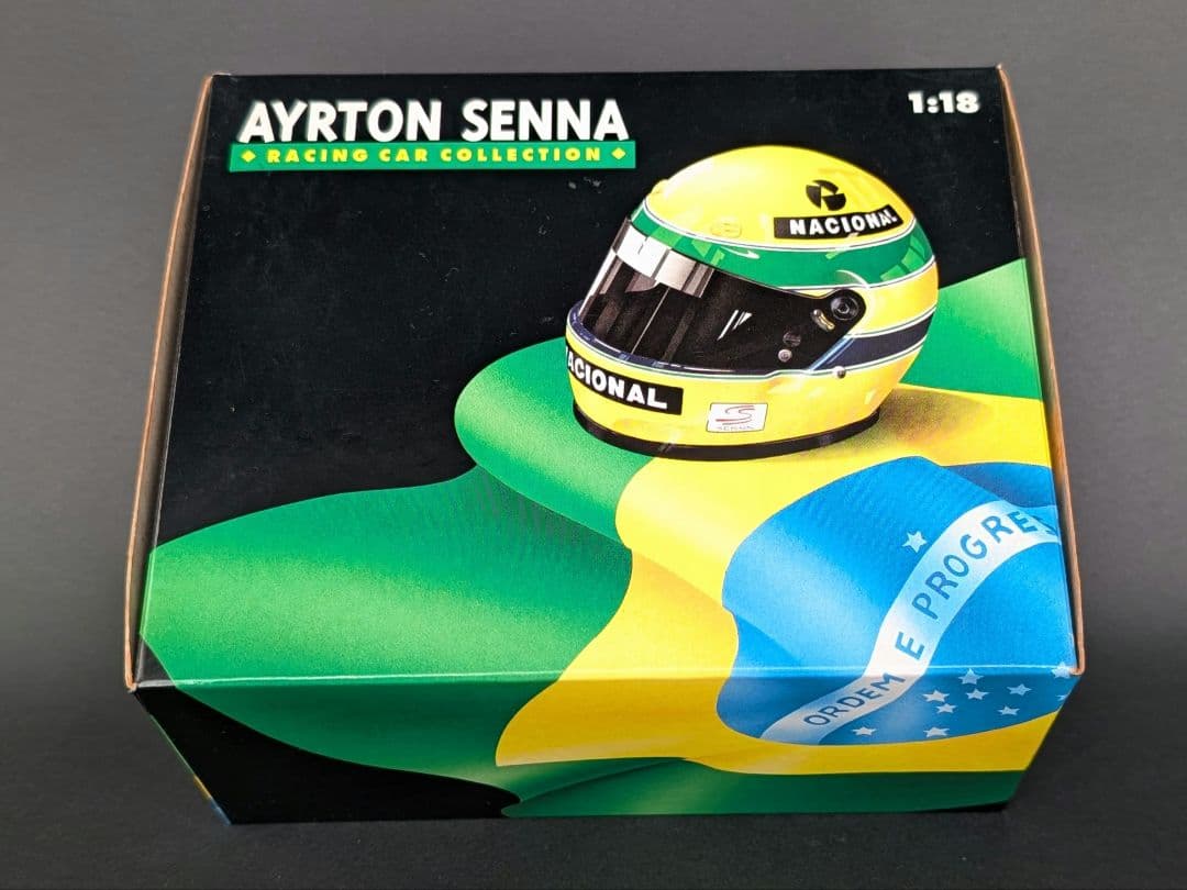 ミニチャンプス 1/18 A.セナ Kart Paris-Bercy 1993