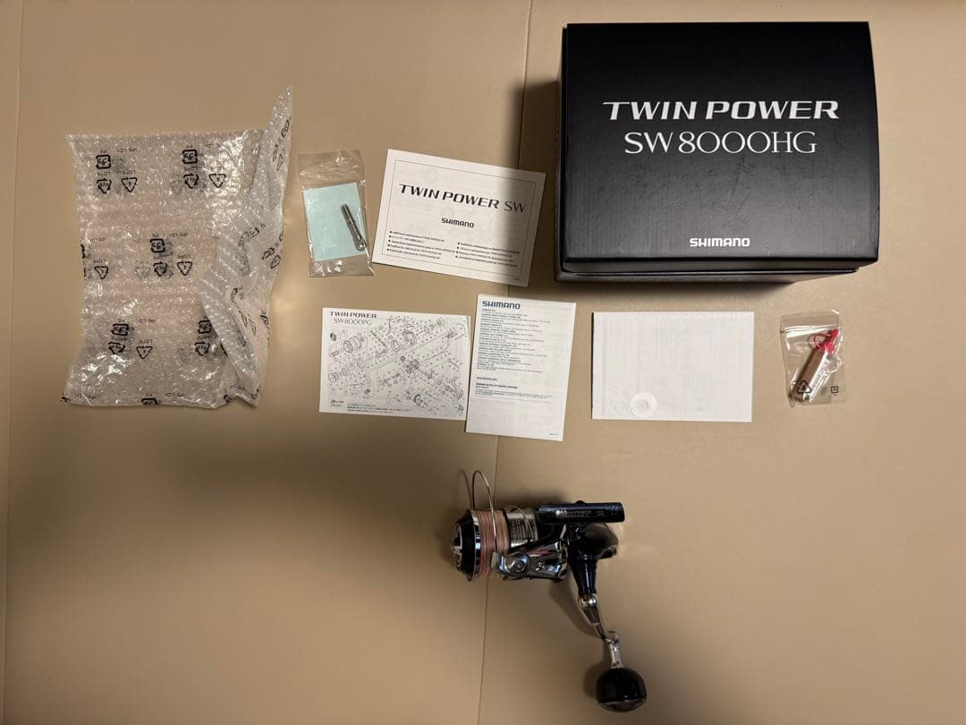 シマノ 21ツインパワーSW 8000HG