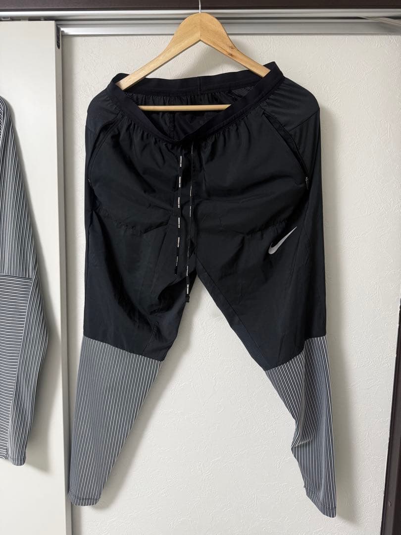 ハイブリッドジャージ　ナイキランニングウェア　L size 上下セットアップ
