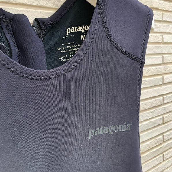 パタゴニア ロングジョンウェットスーツ ブラック メンズ M