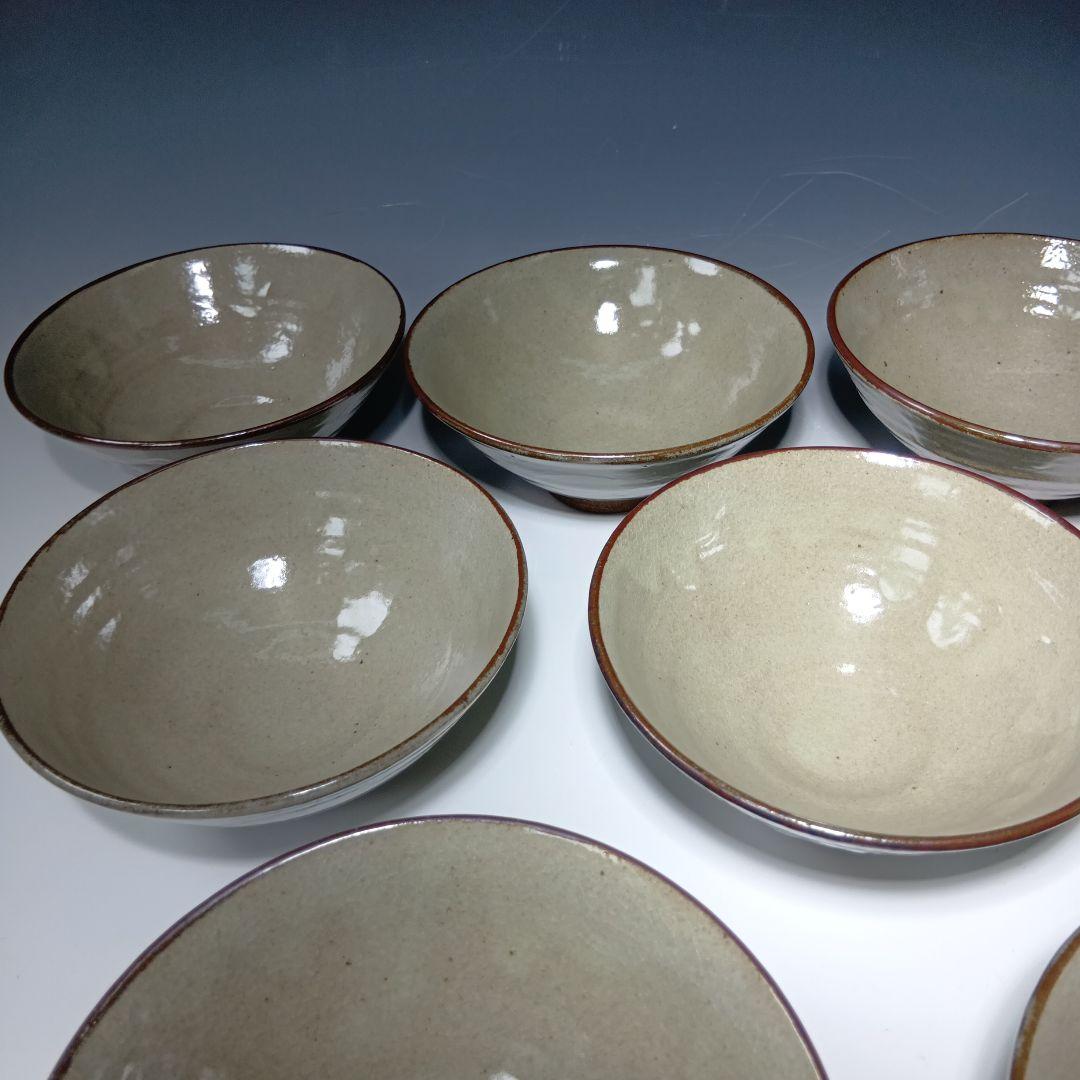 値下げ茶道具　絵唐津数茶碗10客　福森研晃作　 共箱　美品