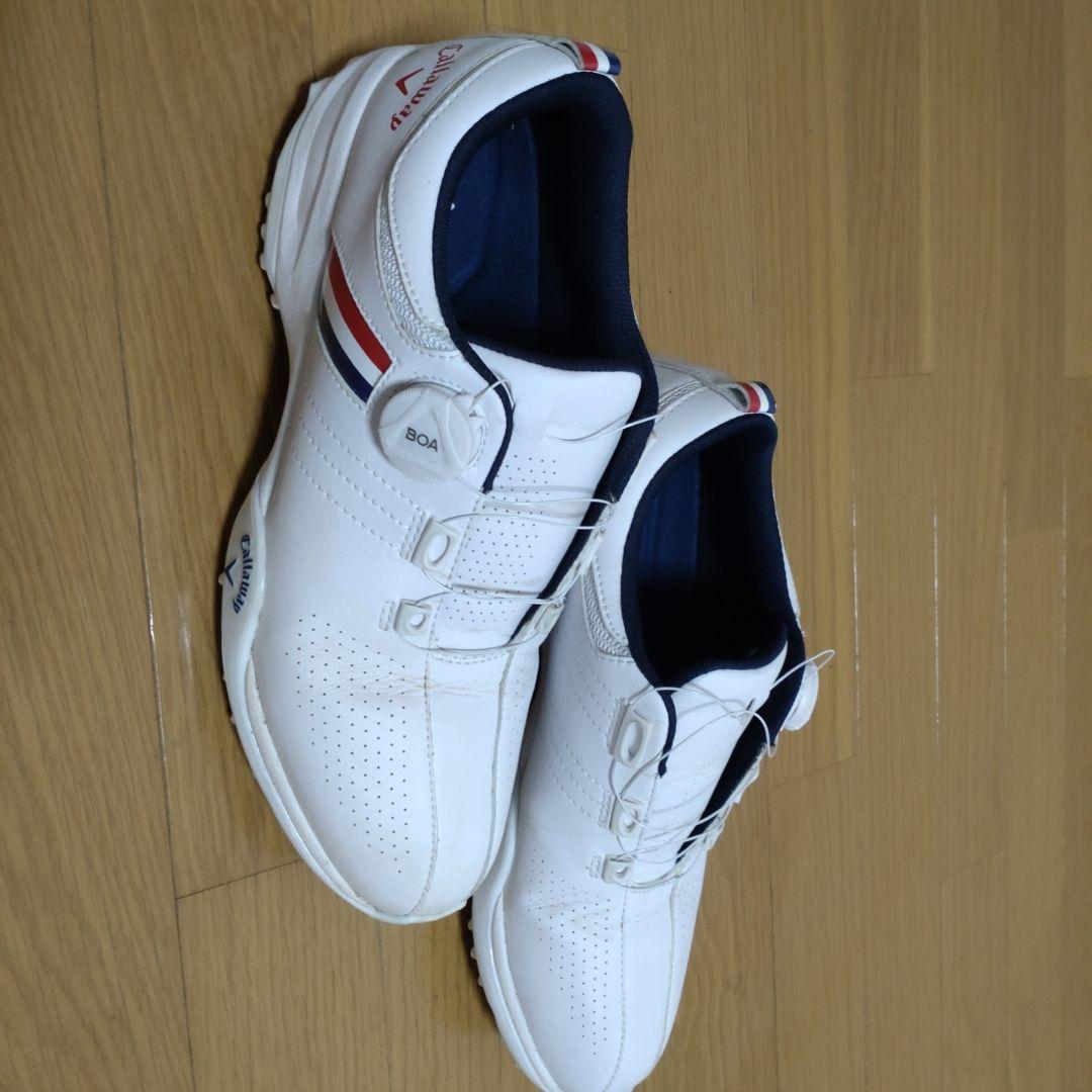 Callaway ゴルフシューズ BOAシステム ホワイト シューズケース付き