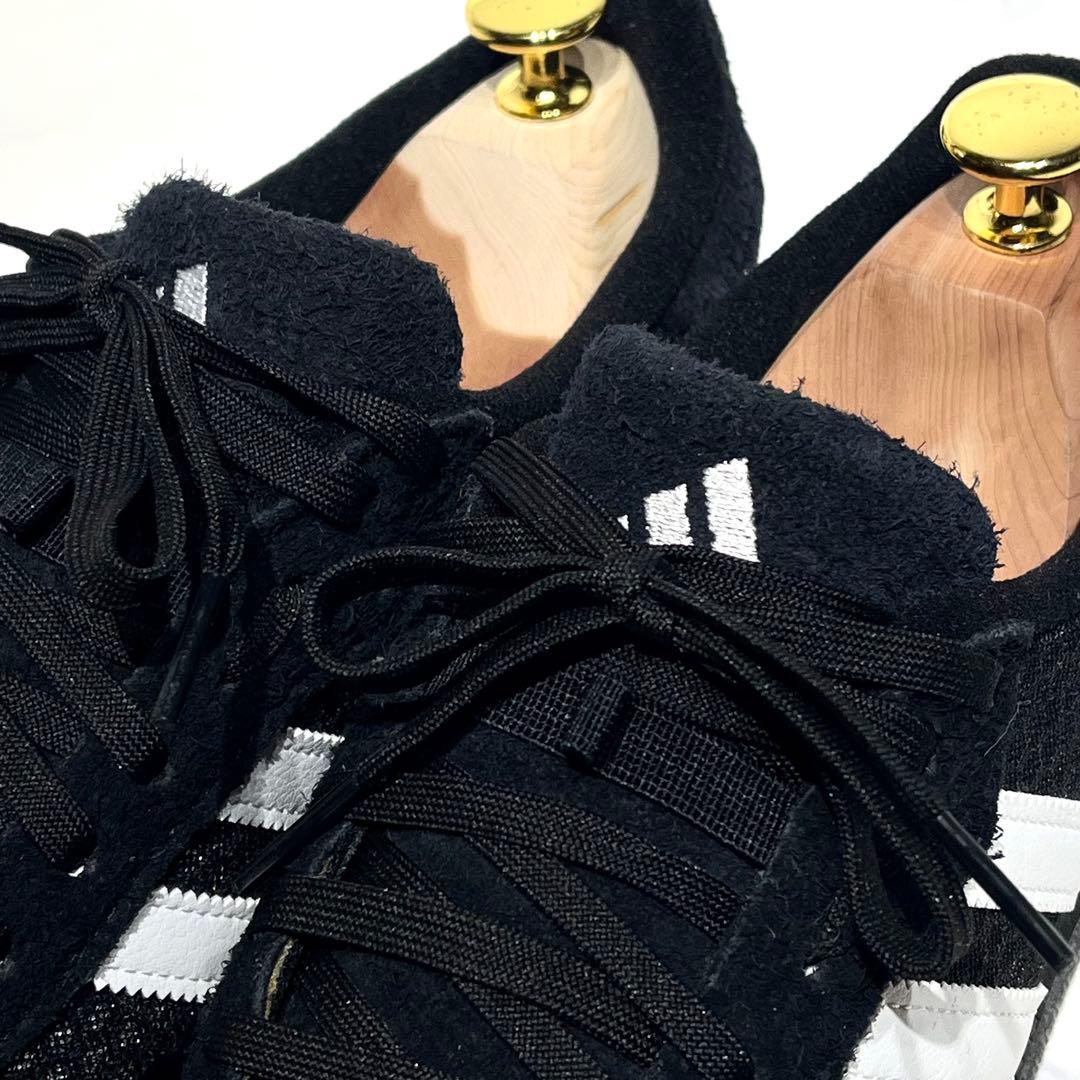 極美品☆アディダス／ベロサンバ サイクリングシューズ 26cm オールブラック