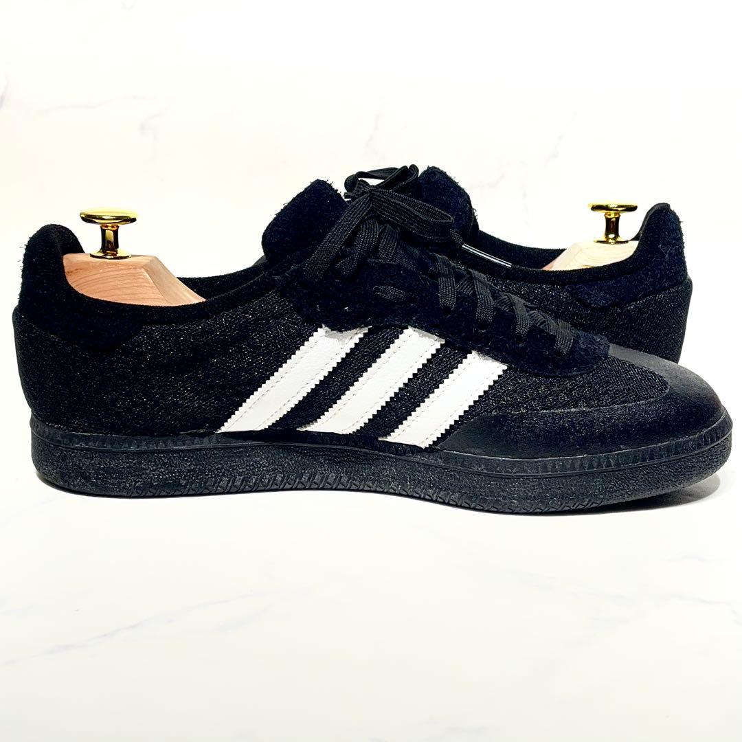極美品☆アディダス／ベロサンバ サイクリングシューズ 26cm オールブラック