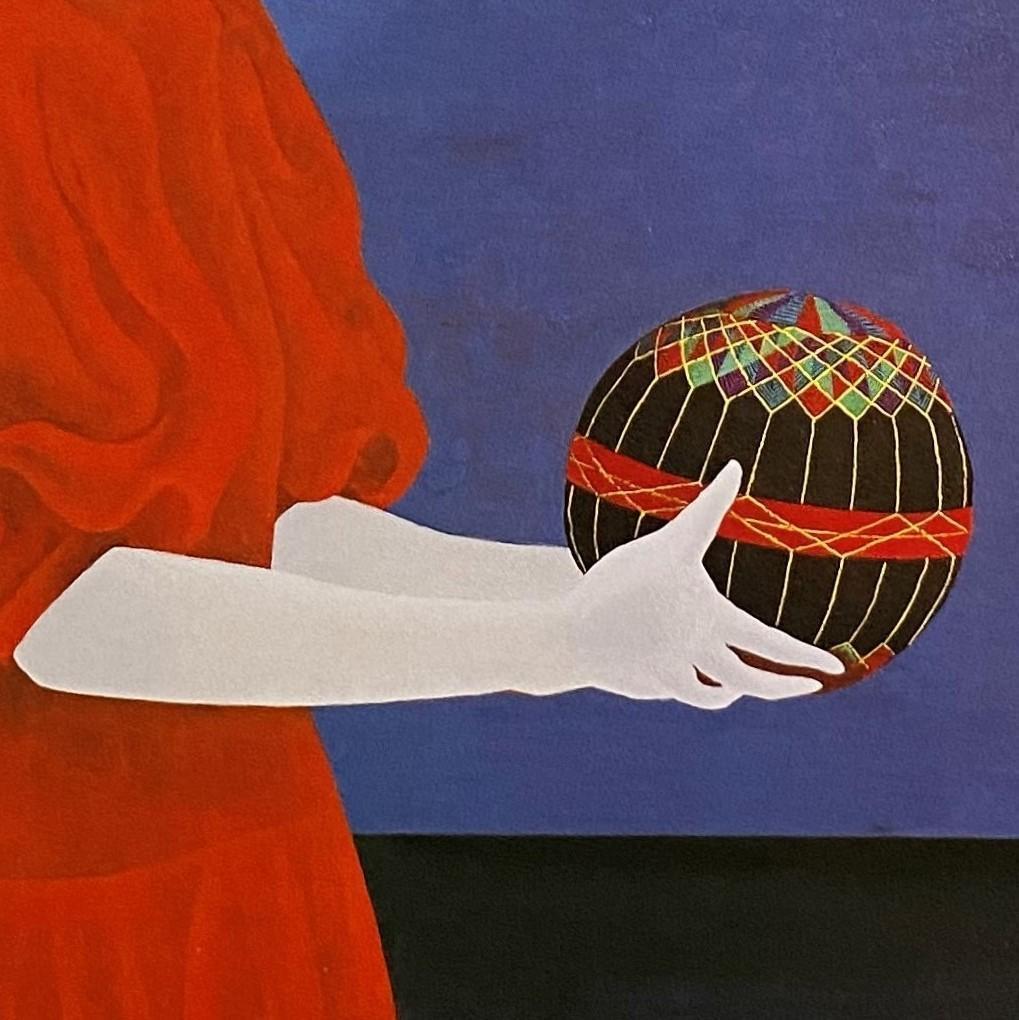 三谷青子、【夜】、希少な額装用画集より、新品額装付、状態良好